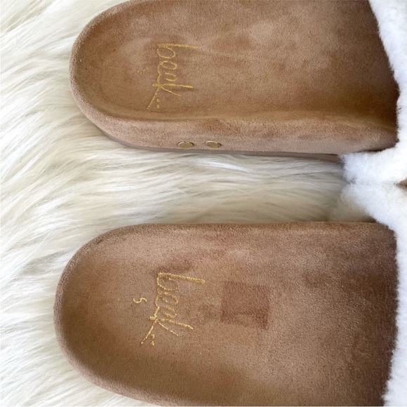 Beek suede shearling-lined Gallito slide - Picture 6 of 8